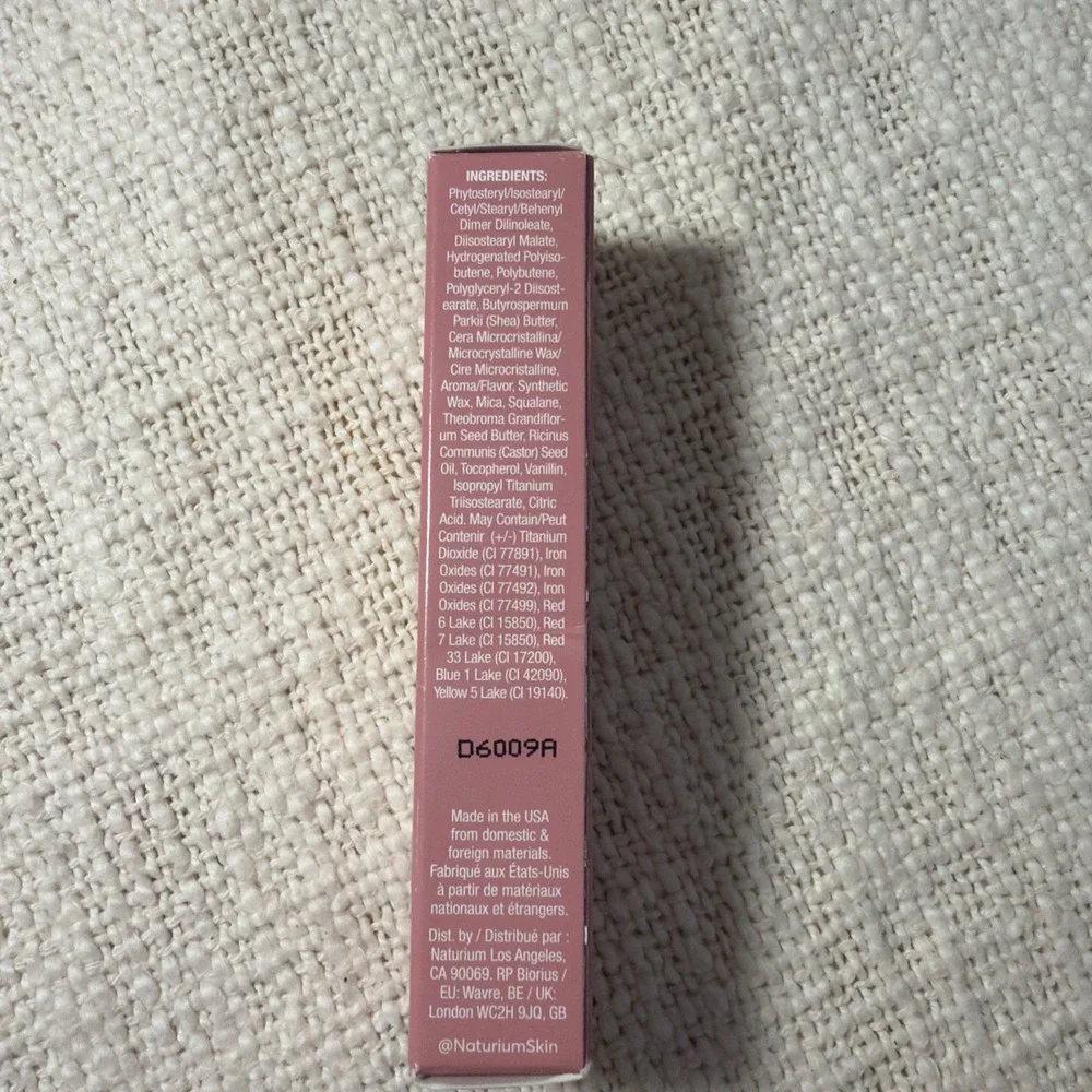 Naturium Phyto Glow Tinted Lip Balm - Petal -  0.34oz / 10mL NEW in Box